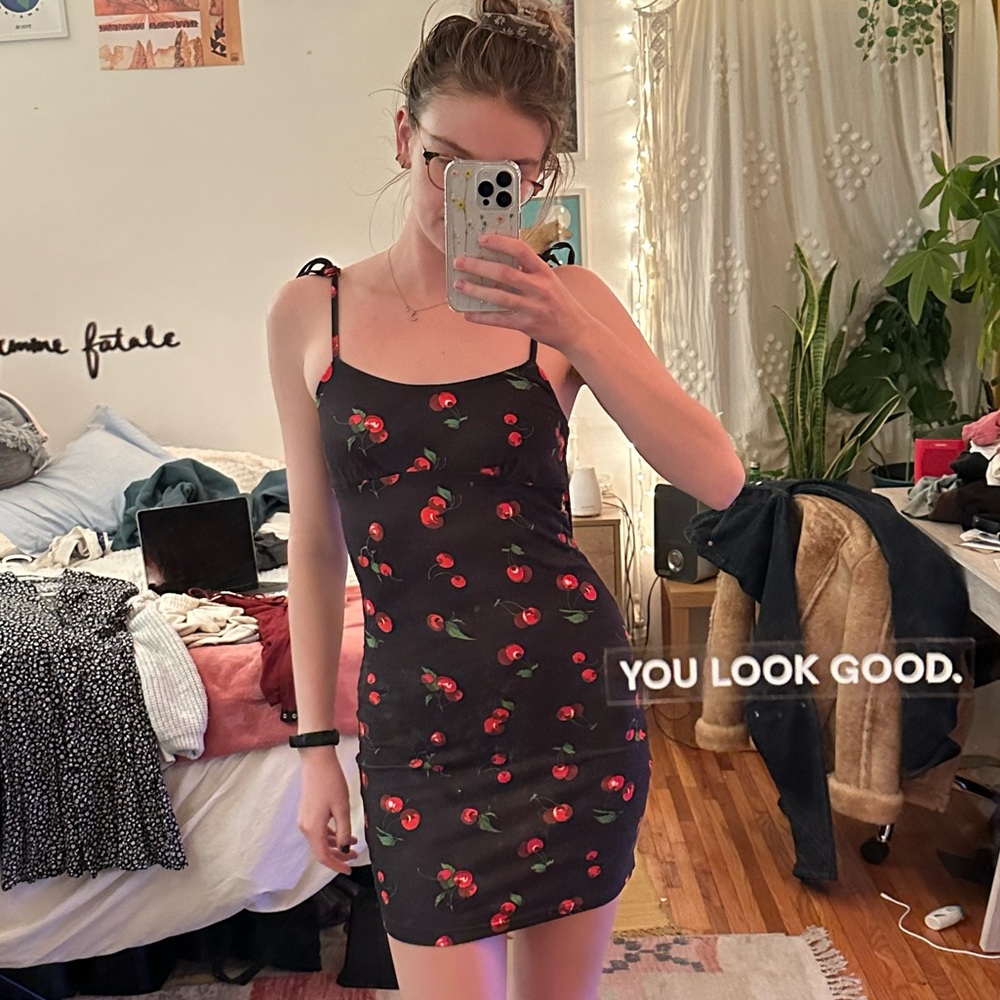 BLACK CHERRY MINI DRESS